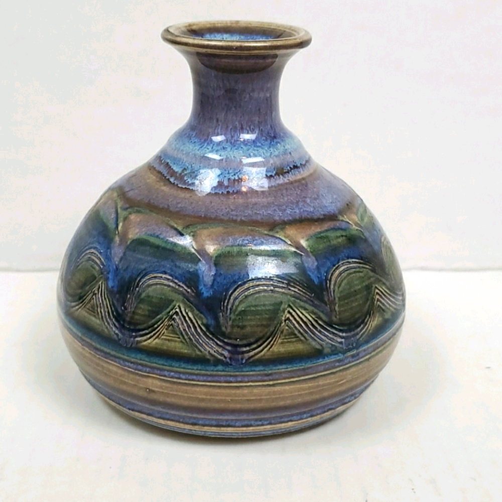 Maine Crafted glaze for The Acadia Shops Vase